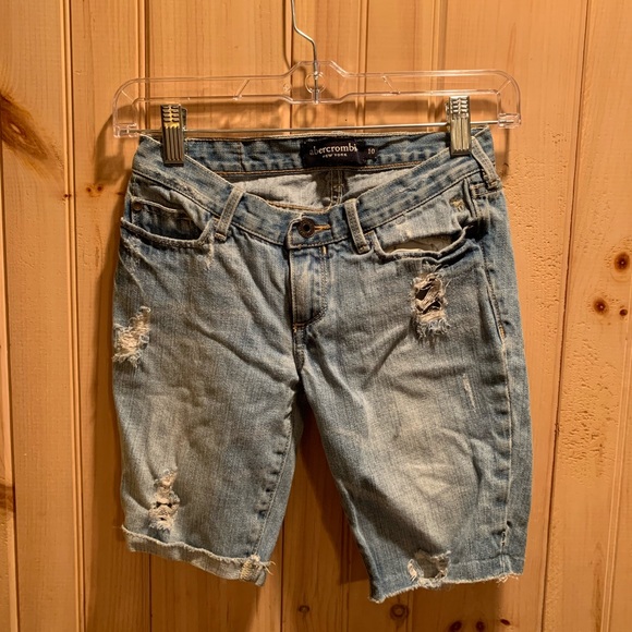 Abercrombie & Fitch Other - Abercrombie distressed cut off shorts girls 10